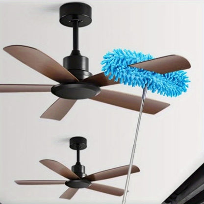 Extendable Duster Brush, Long Handle Microfiber Cleaning for Fan, Furniture & Electronics